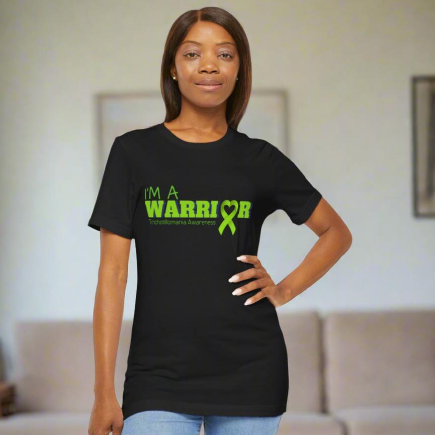 I Am A Warrior Trichotillomania Awareness T-Shirt