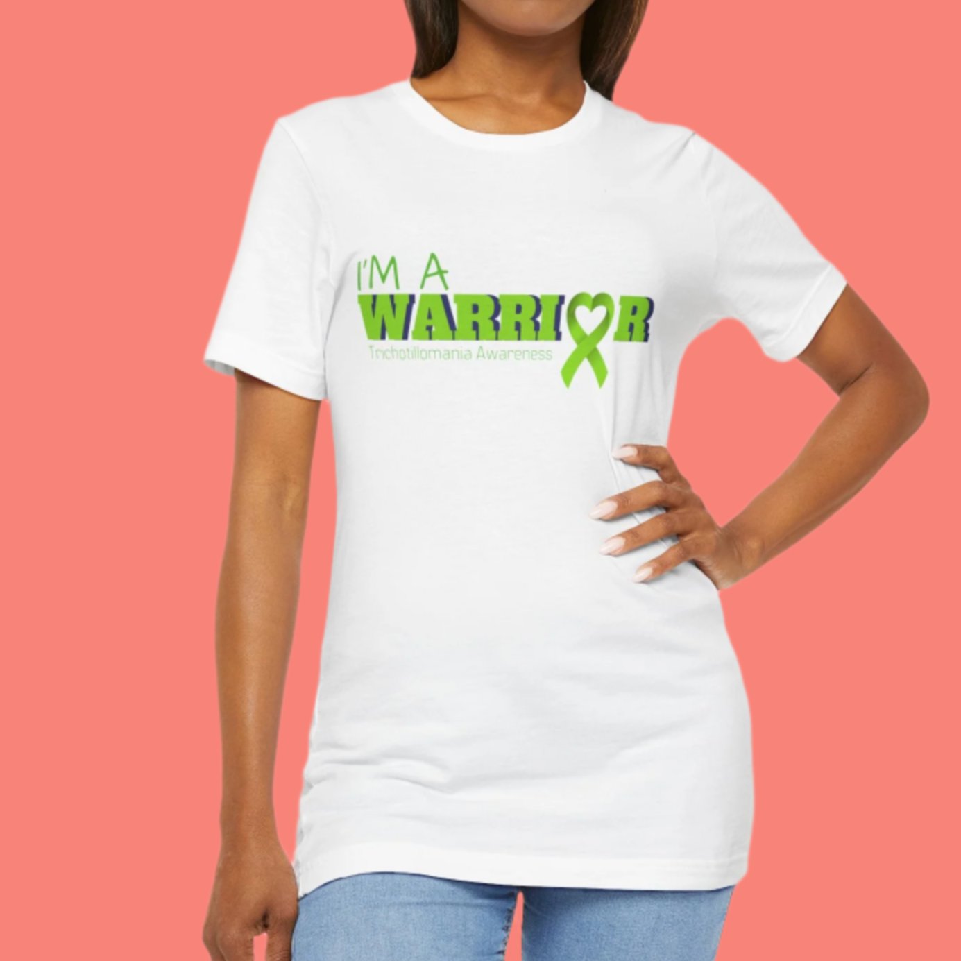 I Am A Warrior Trichotillomania Awareness T-Shirt