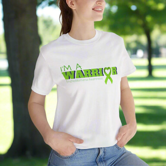 I Am A Warrior Trichotillomania Awareness T-Shirt