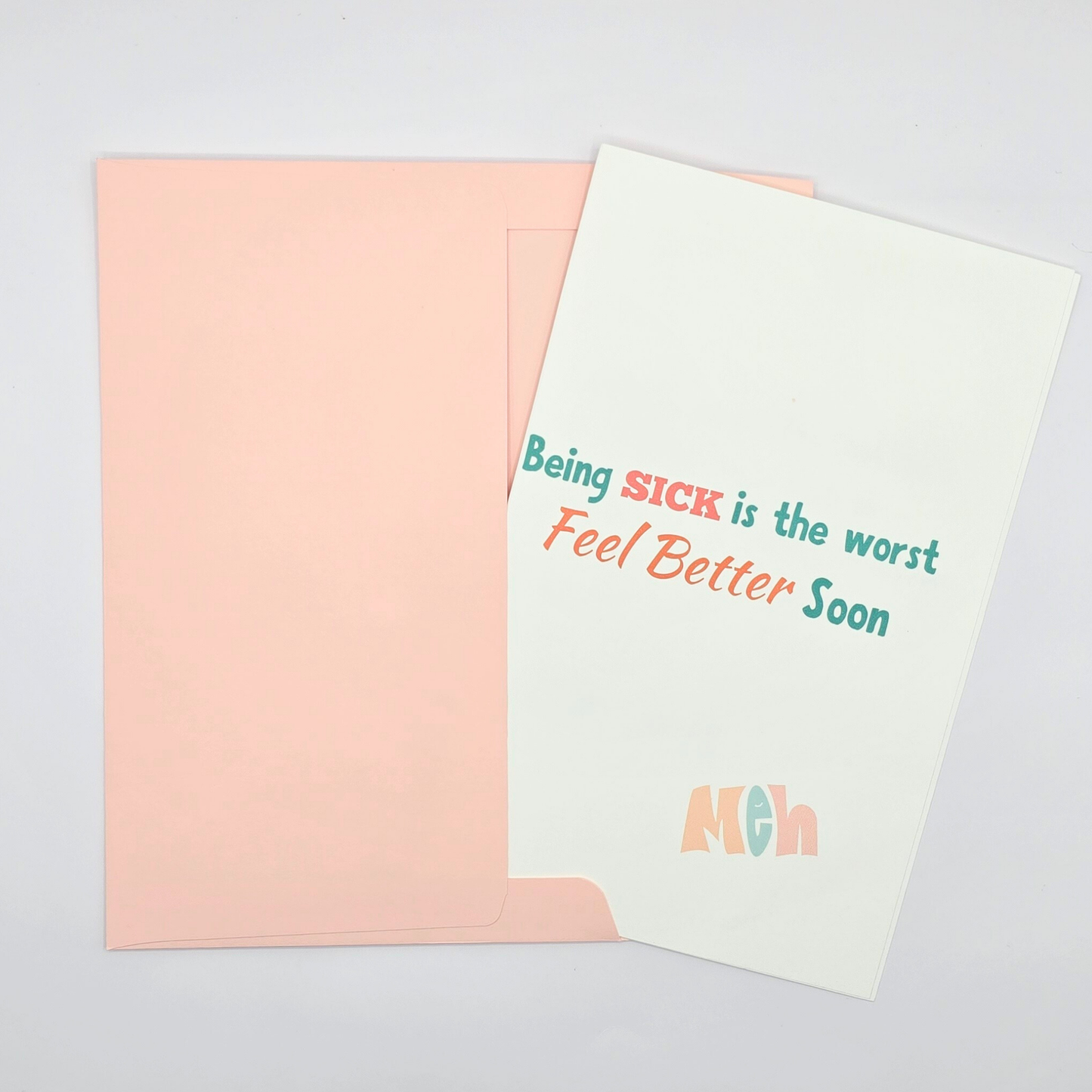 Being Sick Is the Worst" Get Well Card
