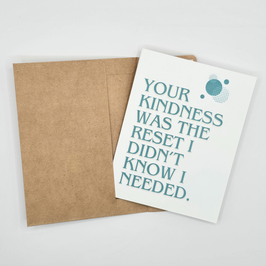 The Reset I Didn’t Know I Needed – Thank You Card