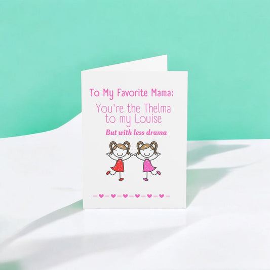 Thelma and Louise Valentine's Day Card