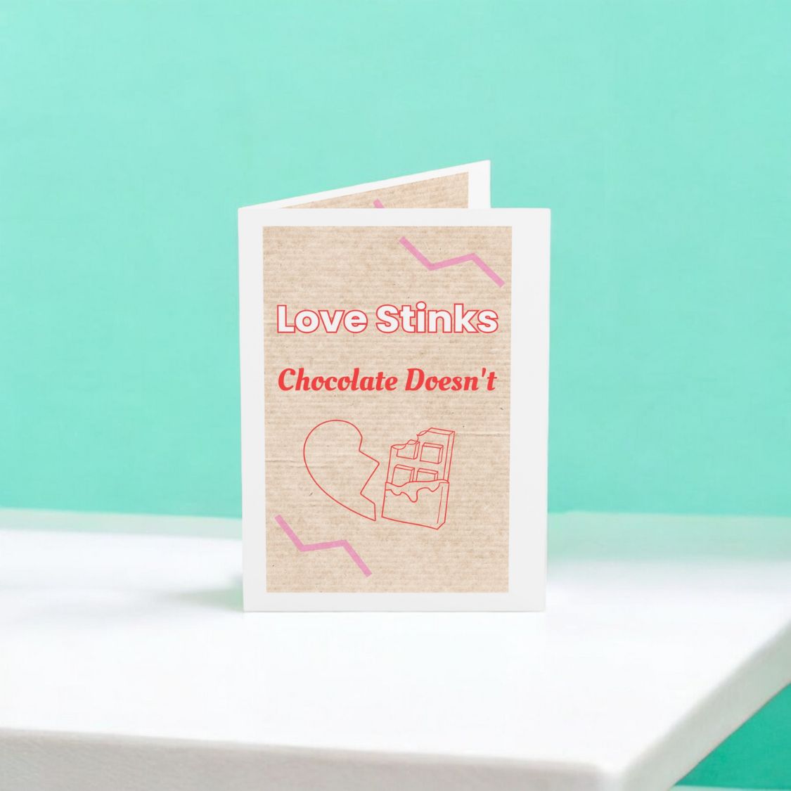 Love Stinks Anti-Valentine's Card