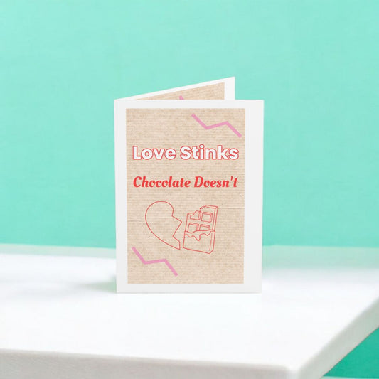 Love Stinks Anti-Valentine's Card
