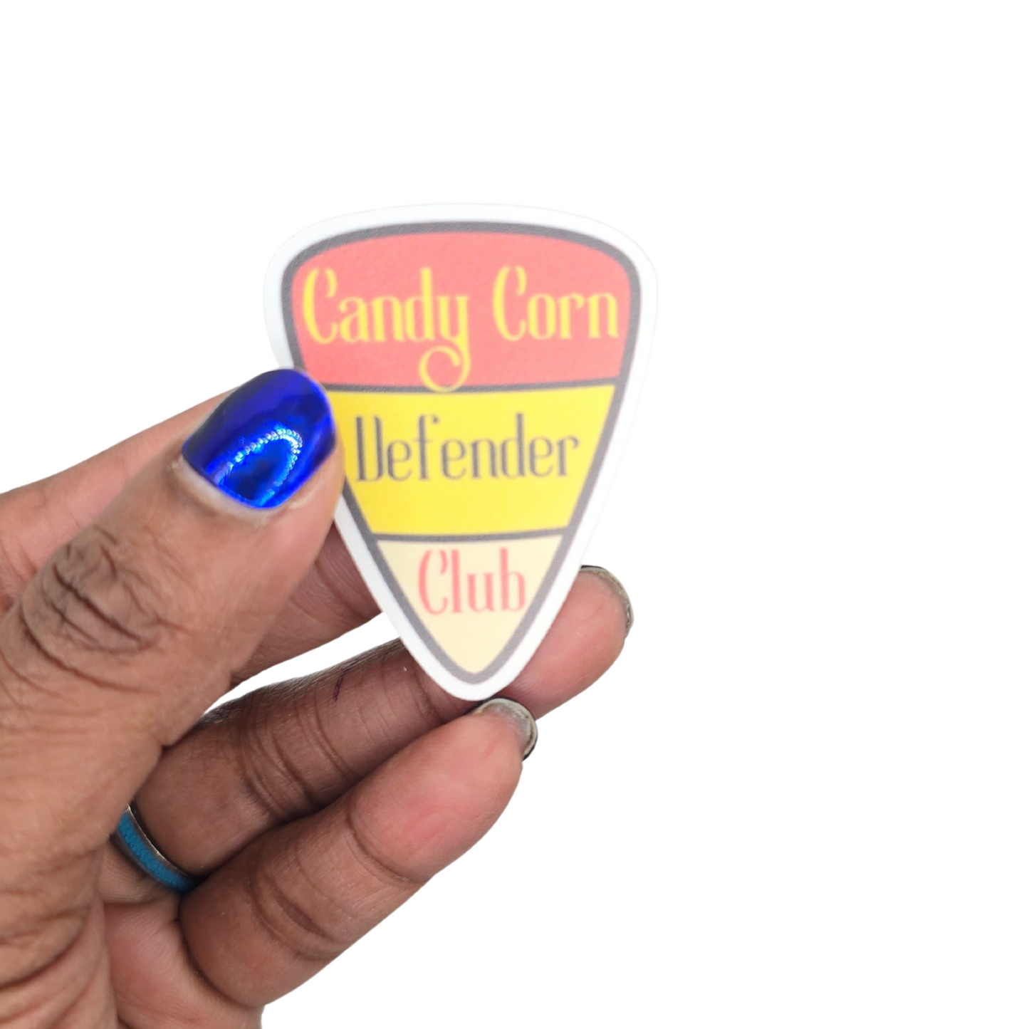 Candy Corn Defender Sticker
