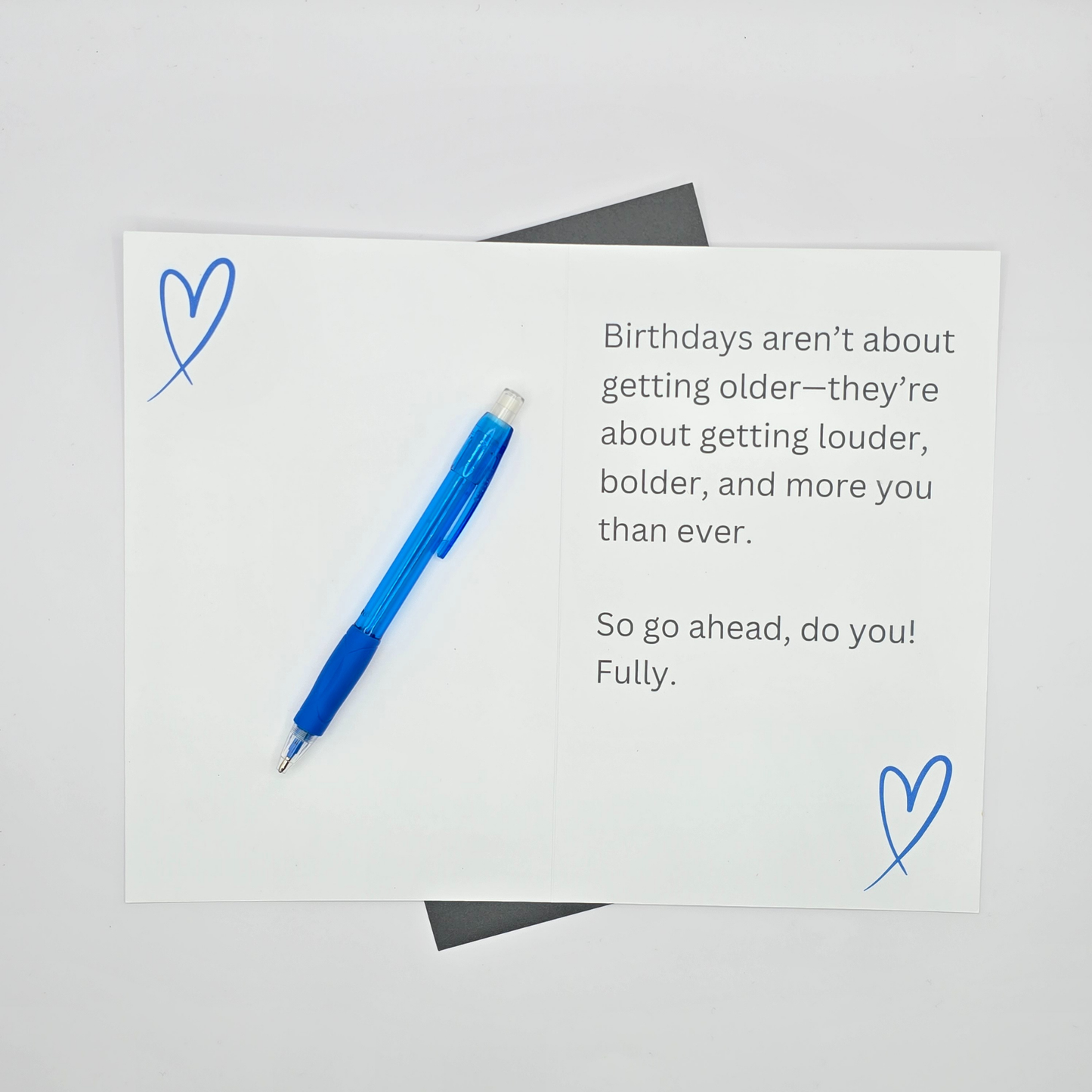 Sassy Birthday Card – Not Giving a Damn What They Think