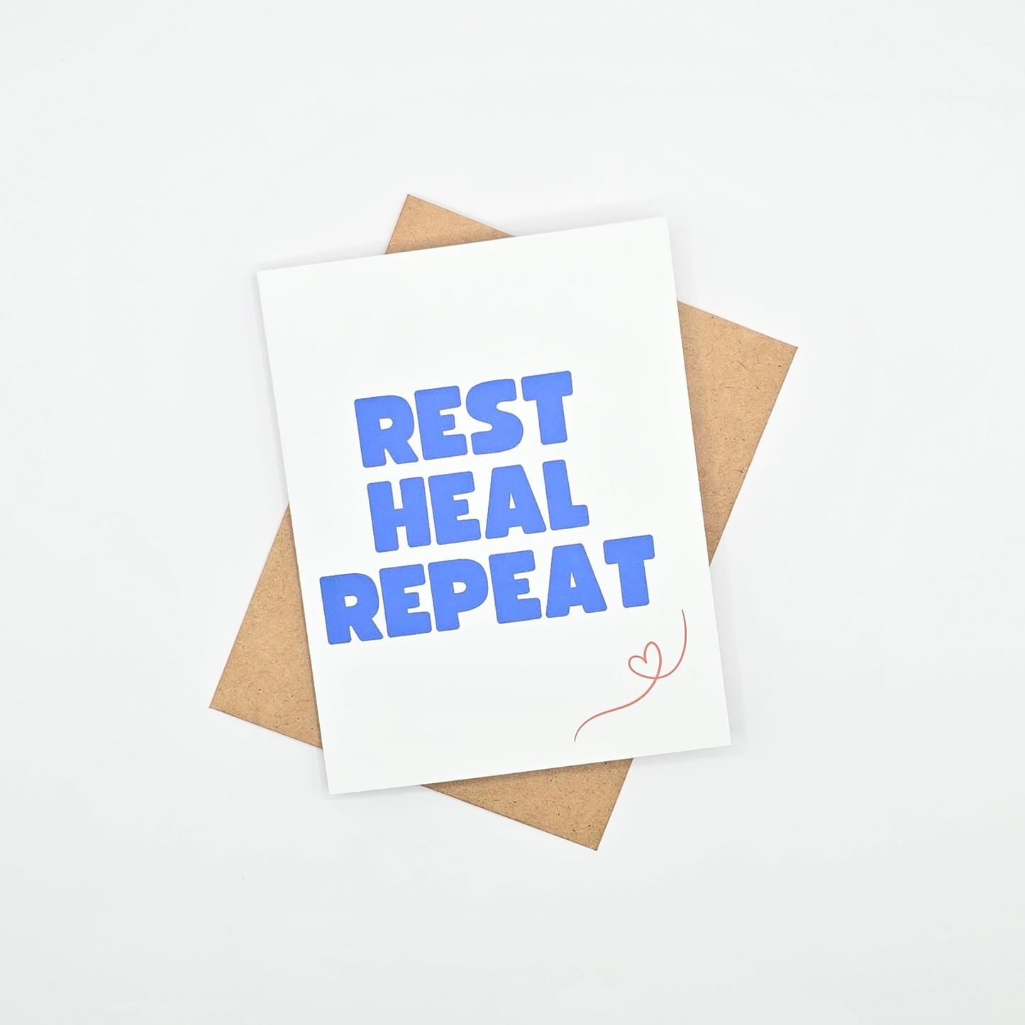 Rest Heal Repeat – Get Well Card