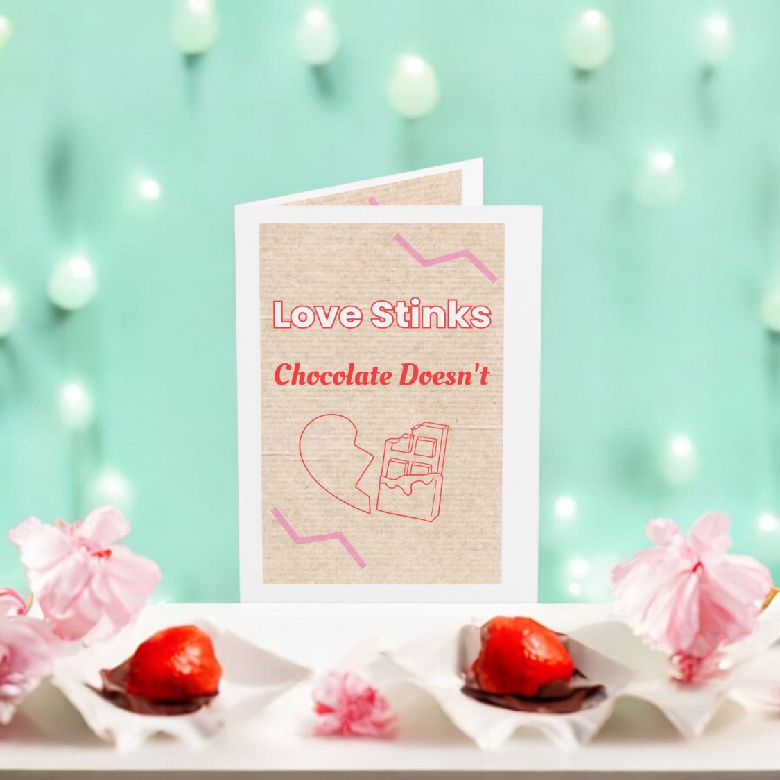 Love Stinks Anti-Valentine's Card