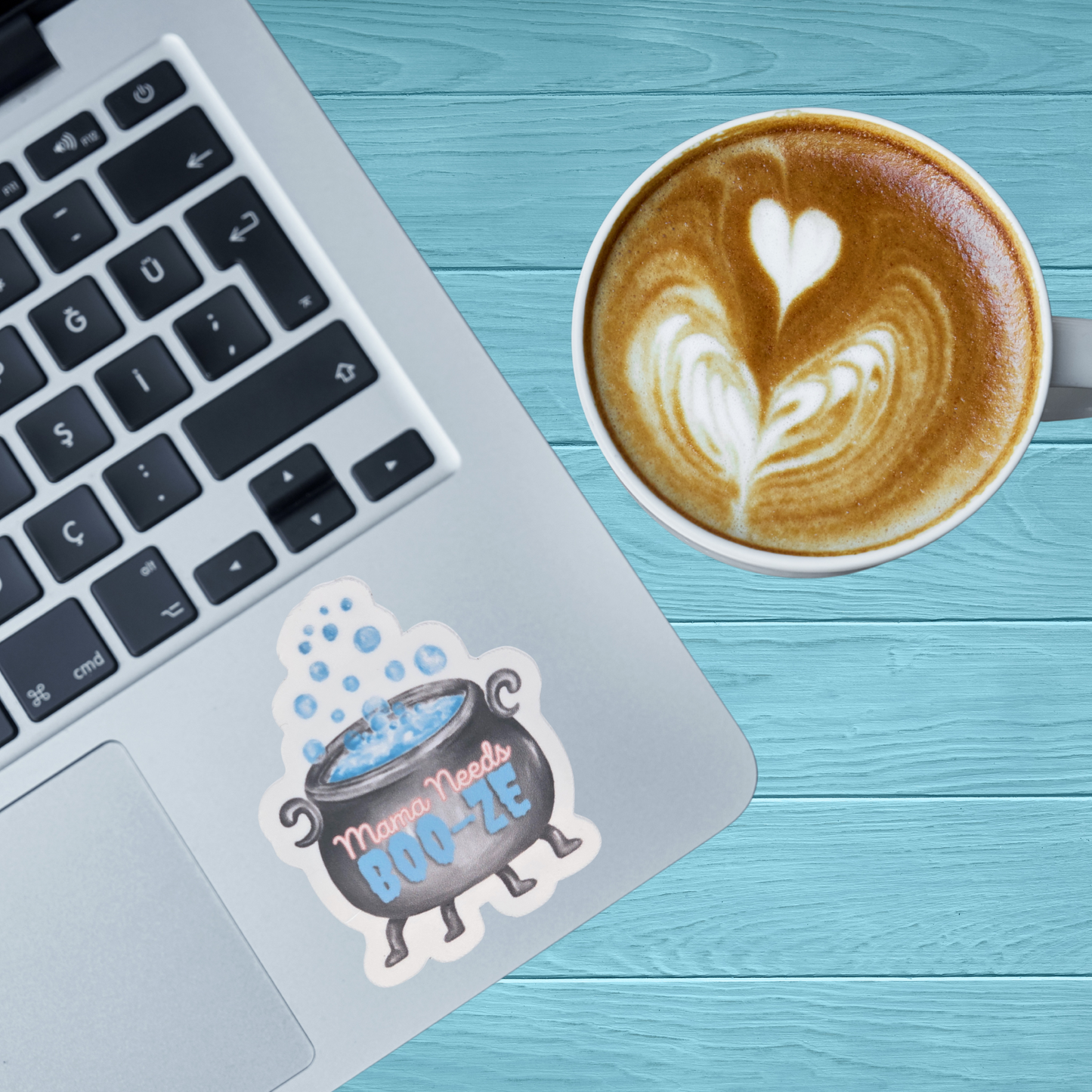 Mama Needs Boo-ze Sticker