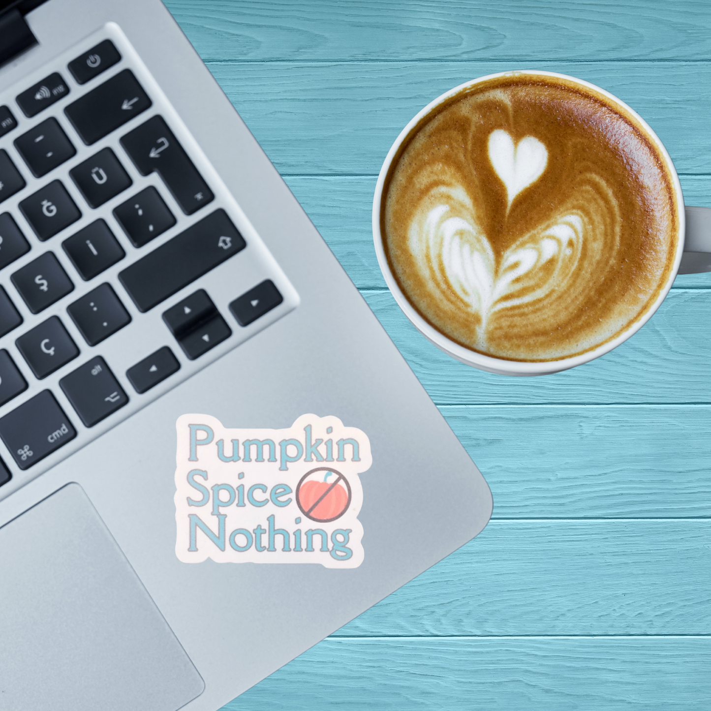 Pumpkin Spice Nothing Sticker