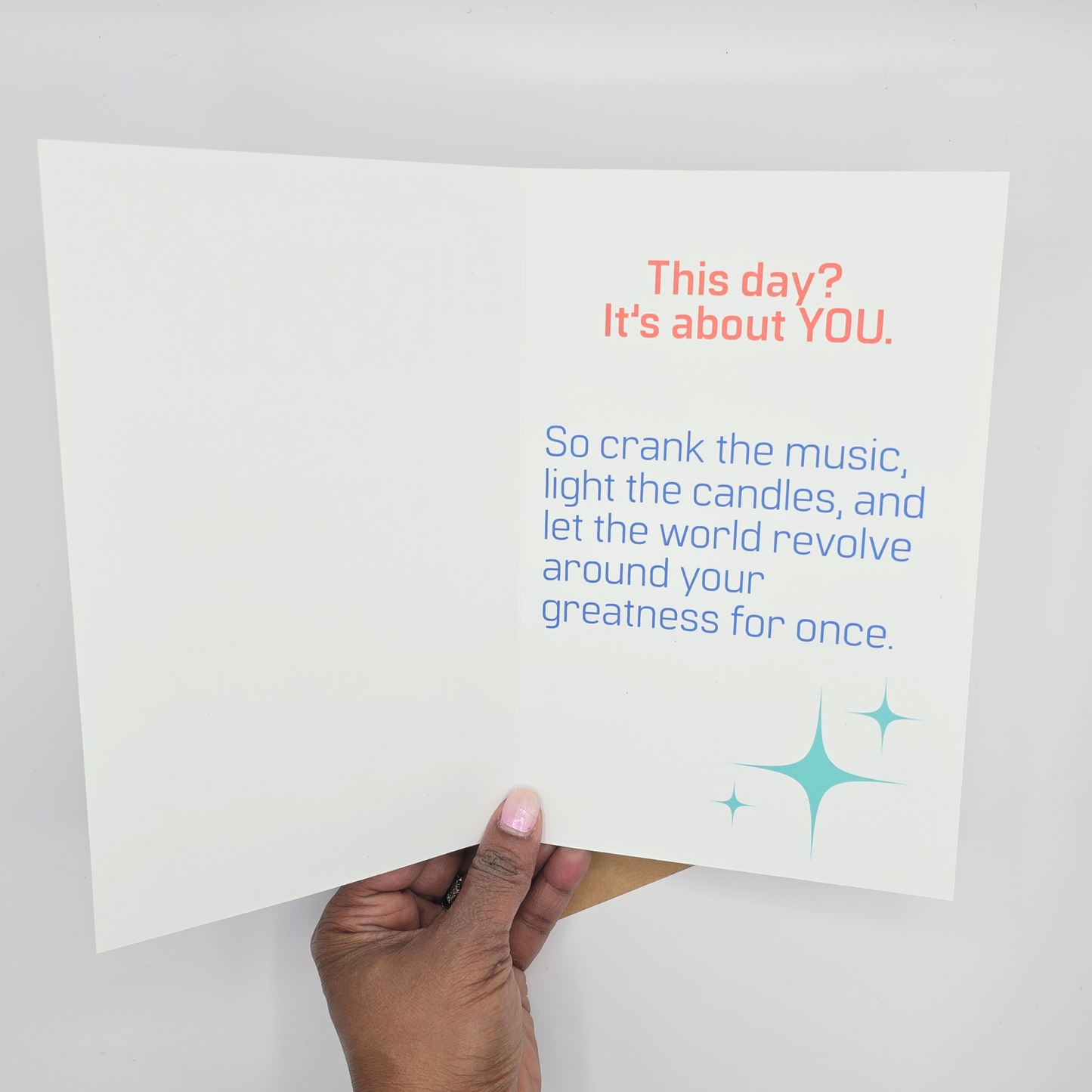 Bold Birthday Card – Unbothered Unmatched Unapologetic