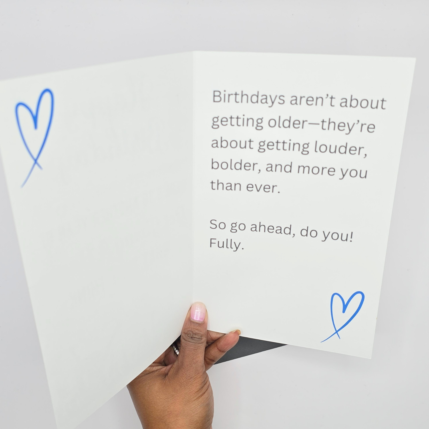 Sassy Birthday Card – Not Giving a Damn What They Think