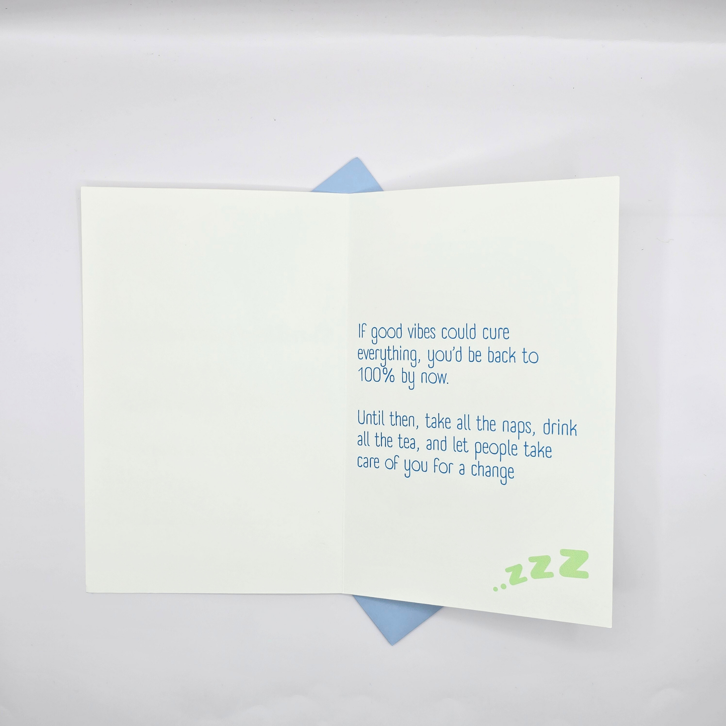 Good Vibes & a Nap-Get Well Card