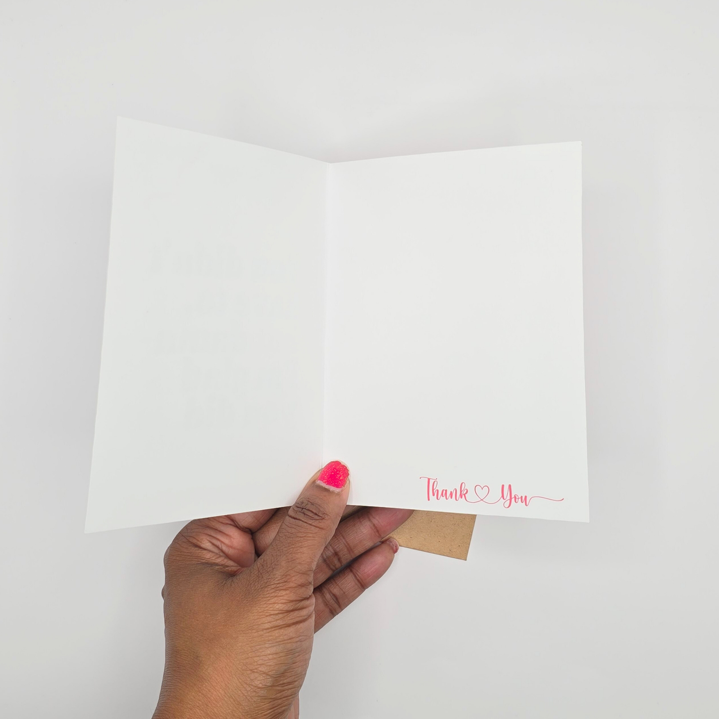 You Didn’t Have To – Thank You Card