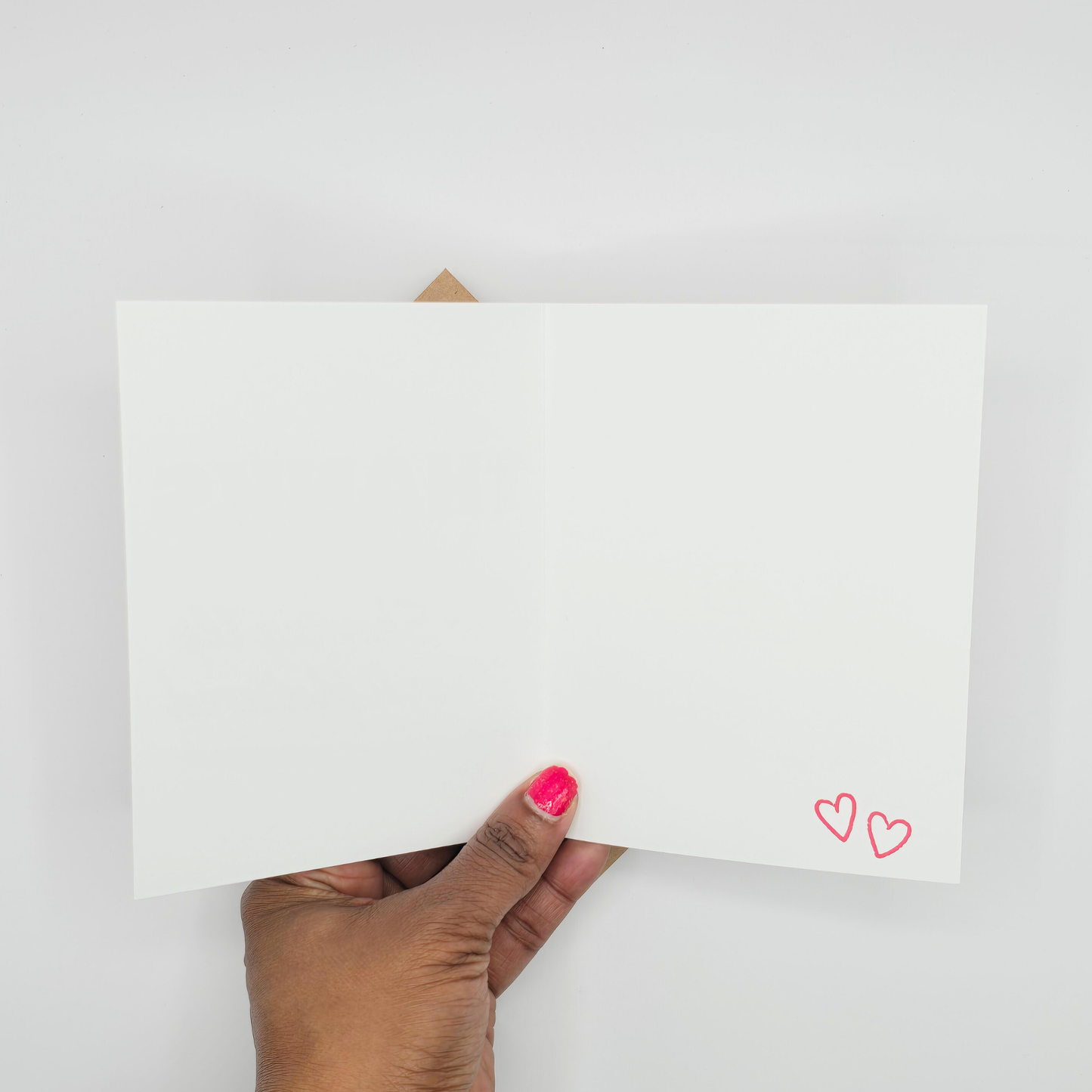 Thanks for Showing Up When It Mattered – Thank You Card