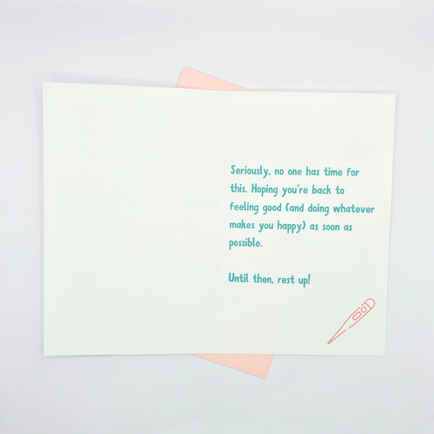 Being Sick Is the Worst" Get Well Card