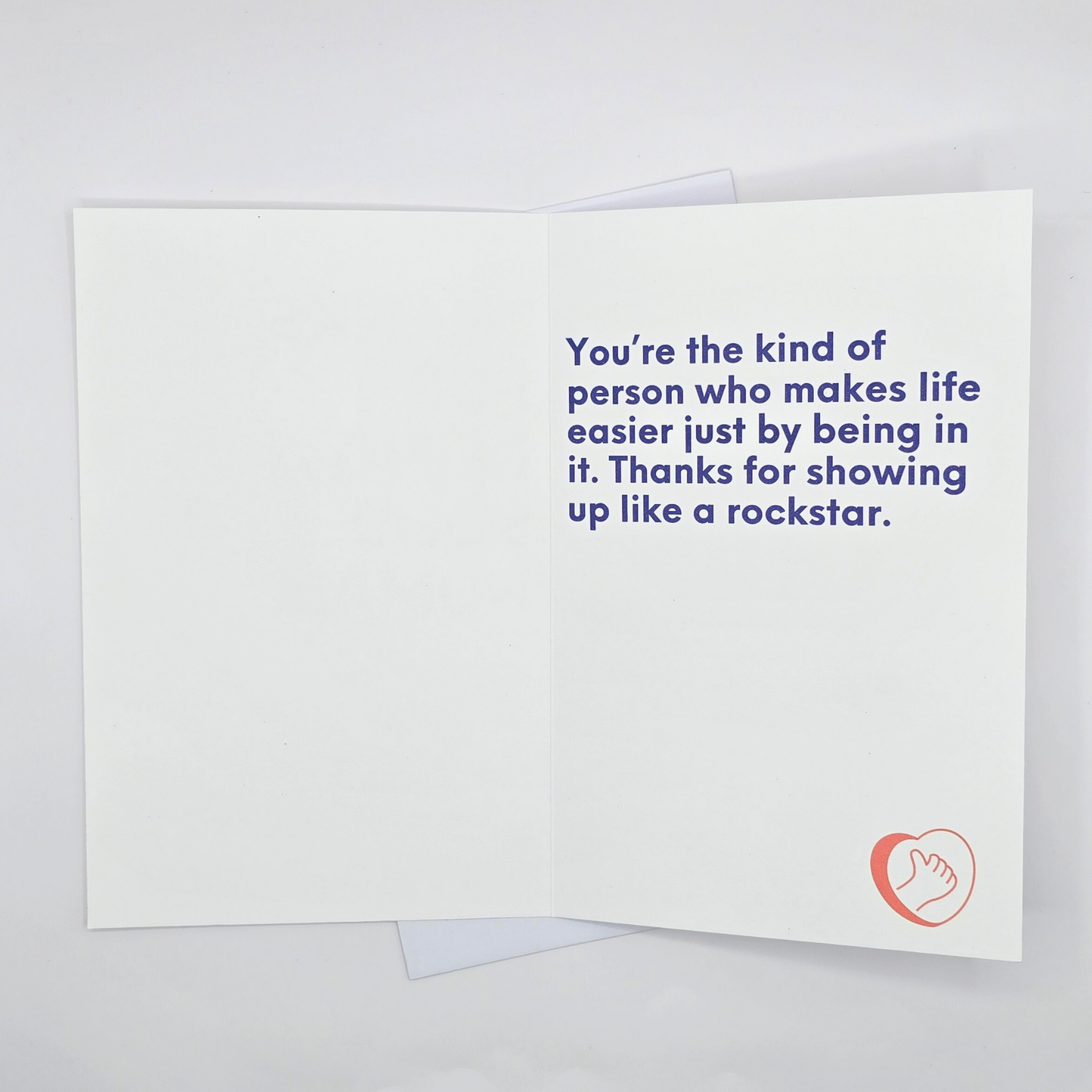 "Thanks For Being A Solid Human" Thank You Card