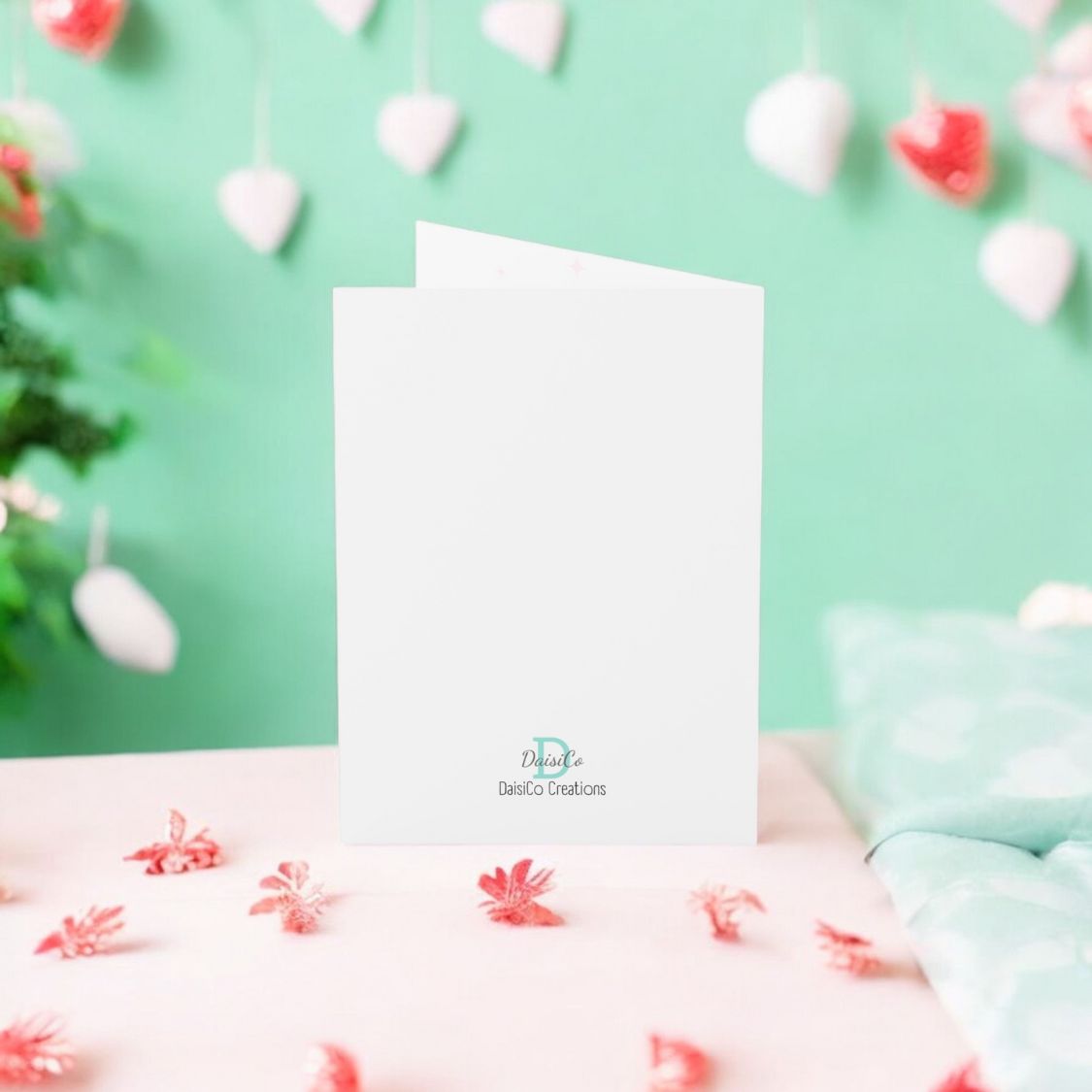 Screw Flowers Valentine's Day Card