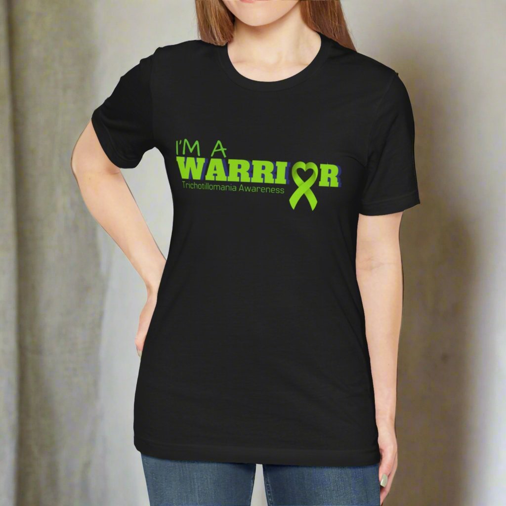 I Am A Warrior Trichotillomania Awareness T-Shirt