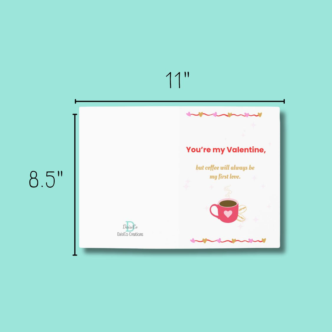 You're My Valentine, But... Valentine's Card