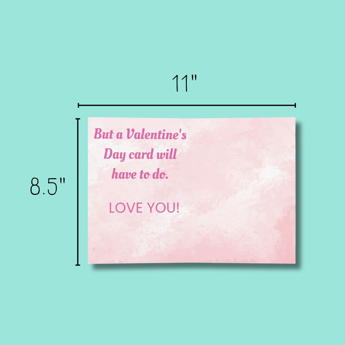 Valentine's Card For Parents