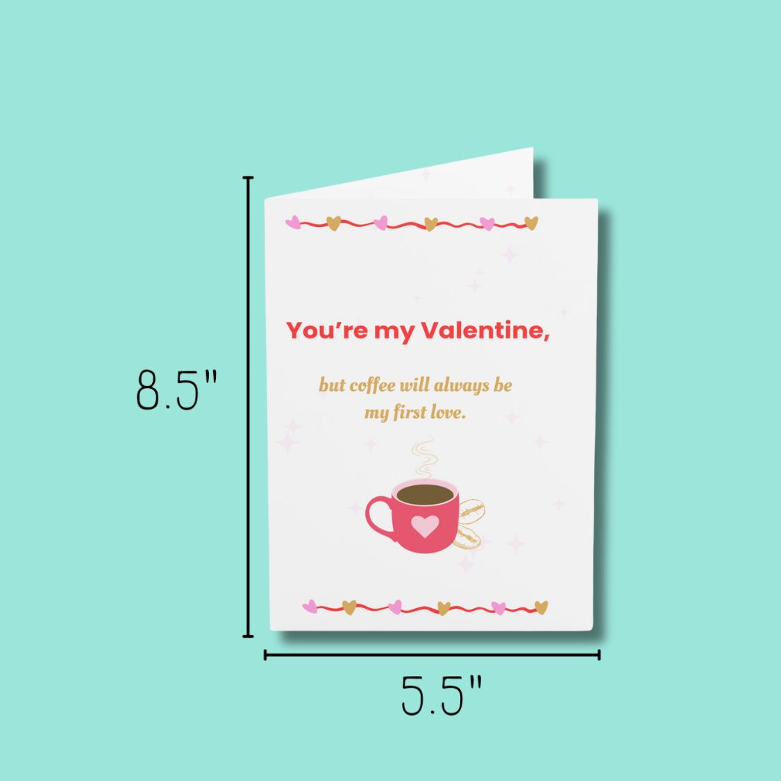 You're My Valentine, But... Valentine's Card