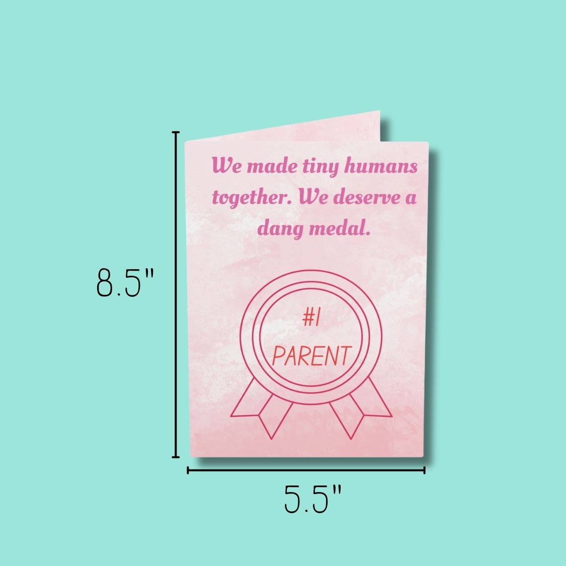 Valentine's Card For Parents