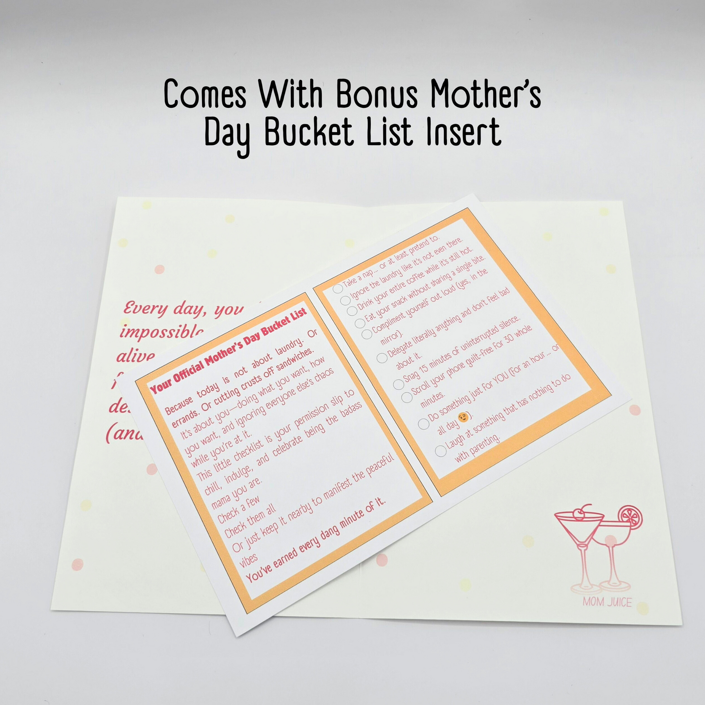 Raising Humans Card – Funny Queen Vibes (Mother’s Day)