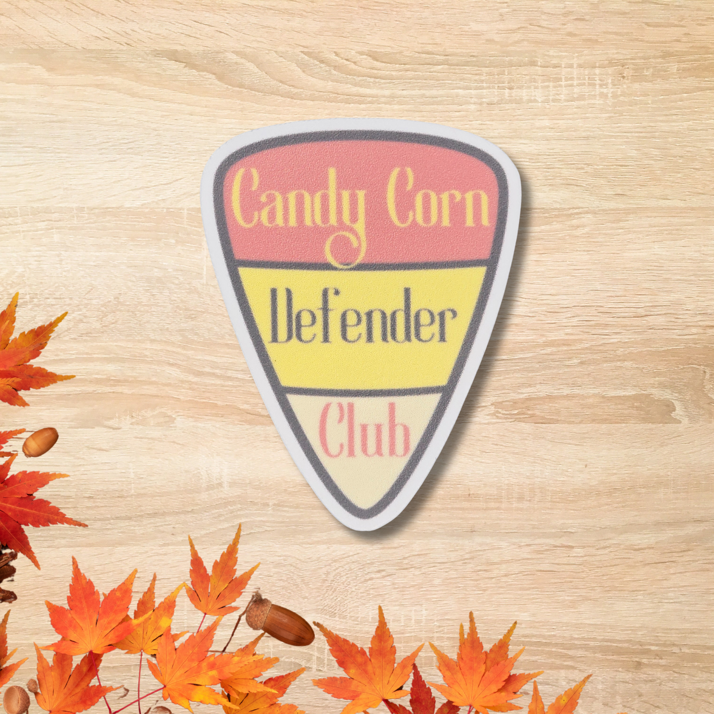 Candy Corn Defender Sticker