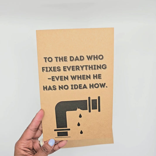 The Dad Who Fixes Everything