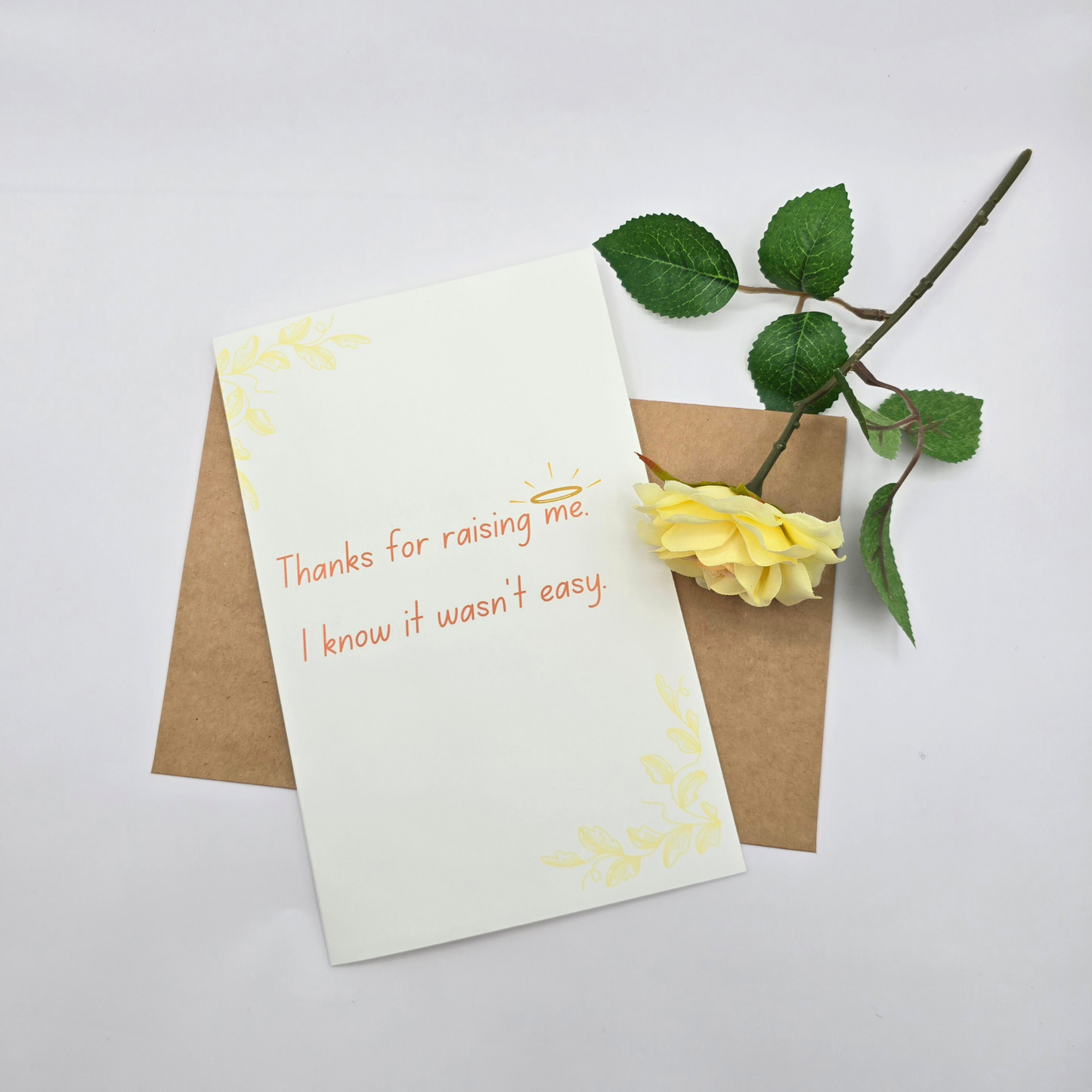 Thanks for Raising Me – Mother’s Day Card with Humor