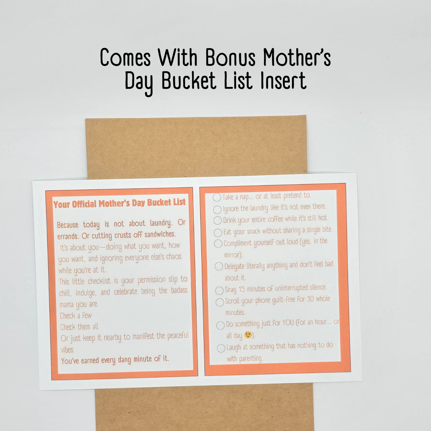 Thanks for Raising Me – Mother’s Day Card with Humor