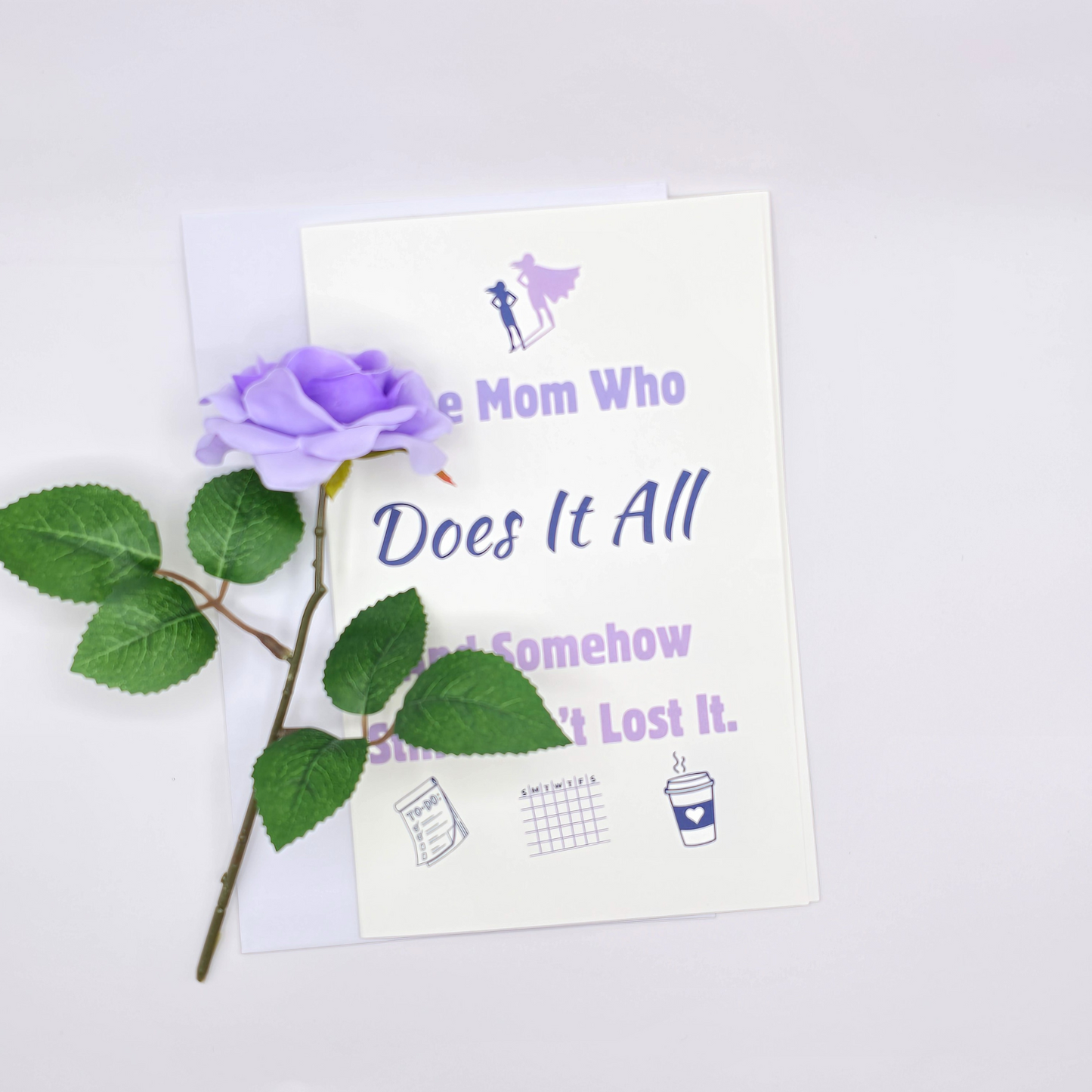 She Does It All – Mother’s Day Card (Funny + Sweet)