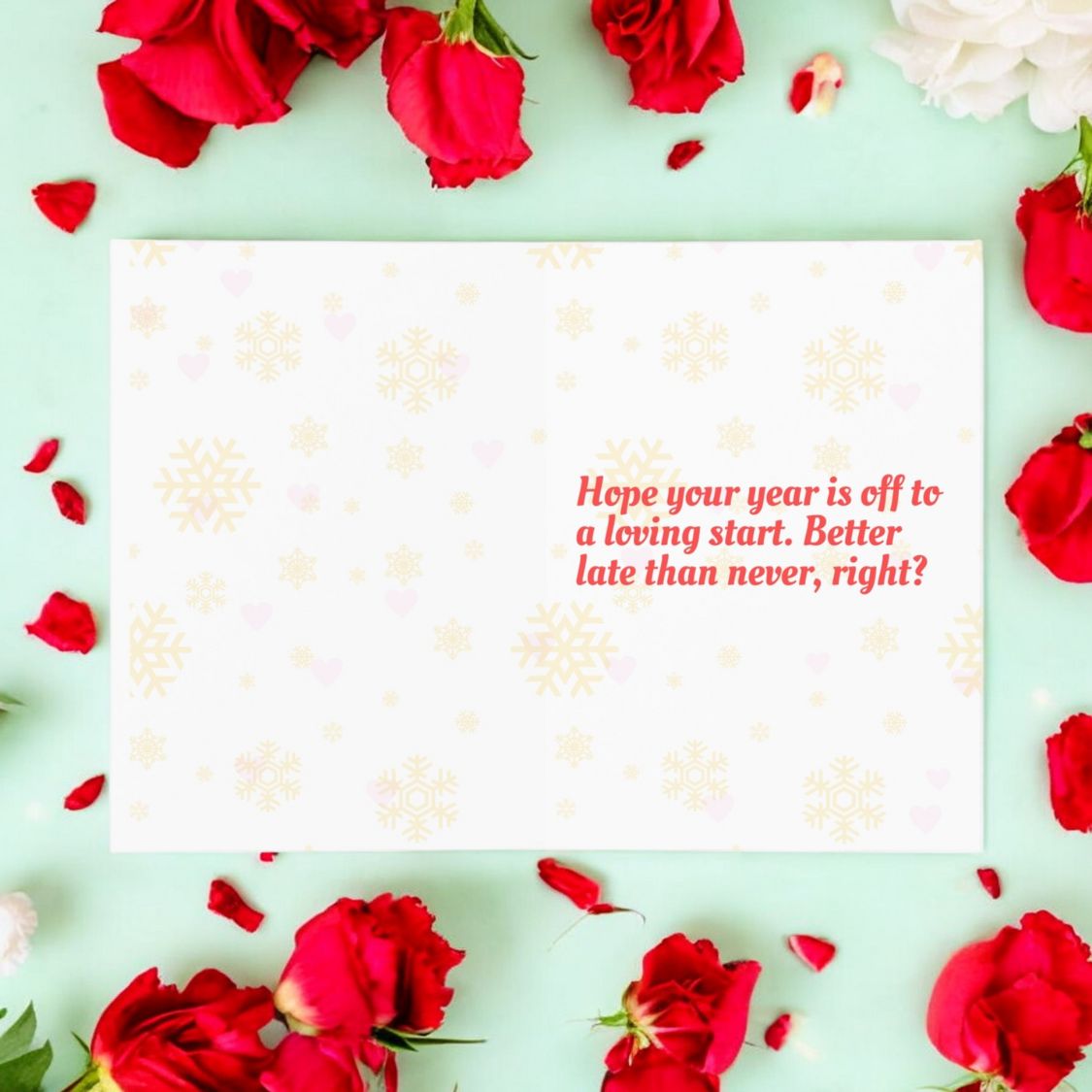 Santa’s Sleigh Got a Flat—Happy Valentine’s Day