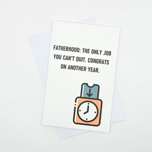 Fatherhood: The Only Job You Can't Quit
