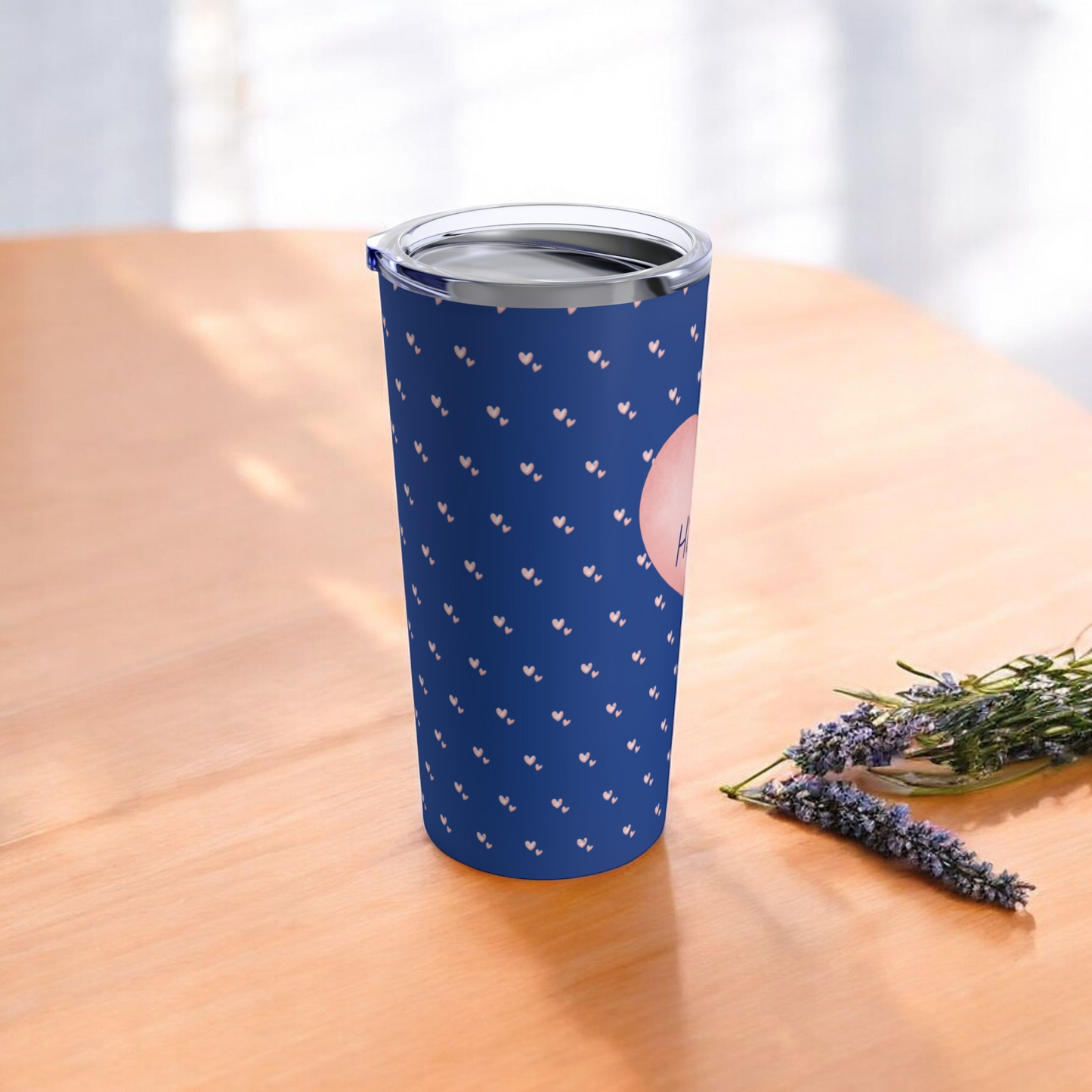 Sip Happens Blue 20oz Tumbler