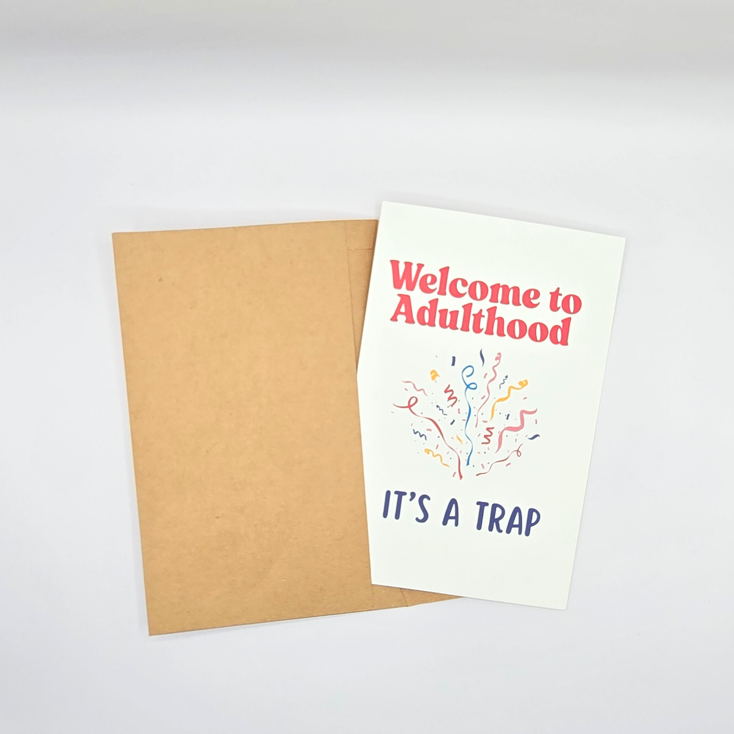 Welcome to Adulthood – Funny Graduation Card