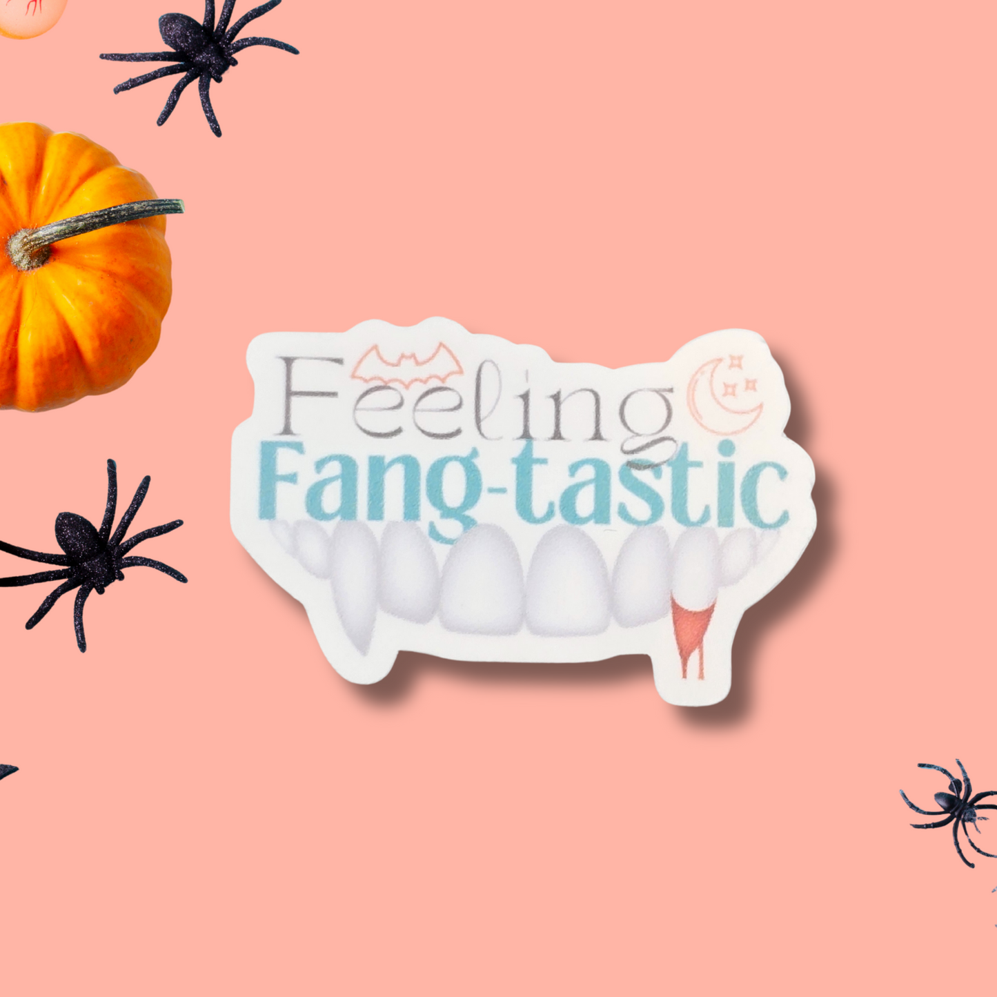 Feeling Fang-tastic Sticker