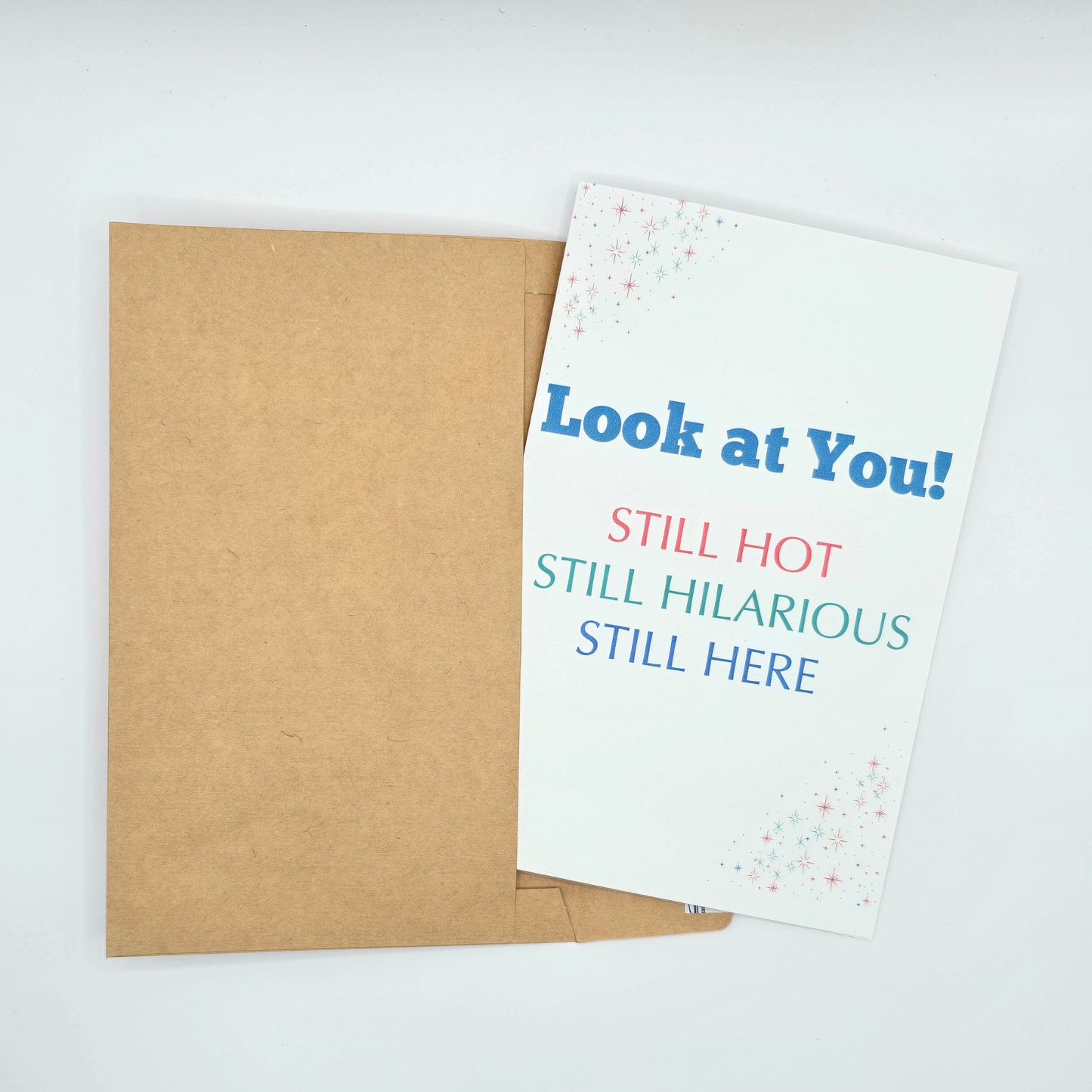 Still Hot Birthday Card