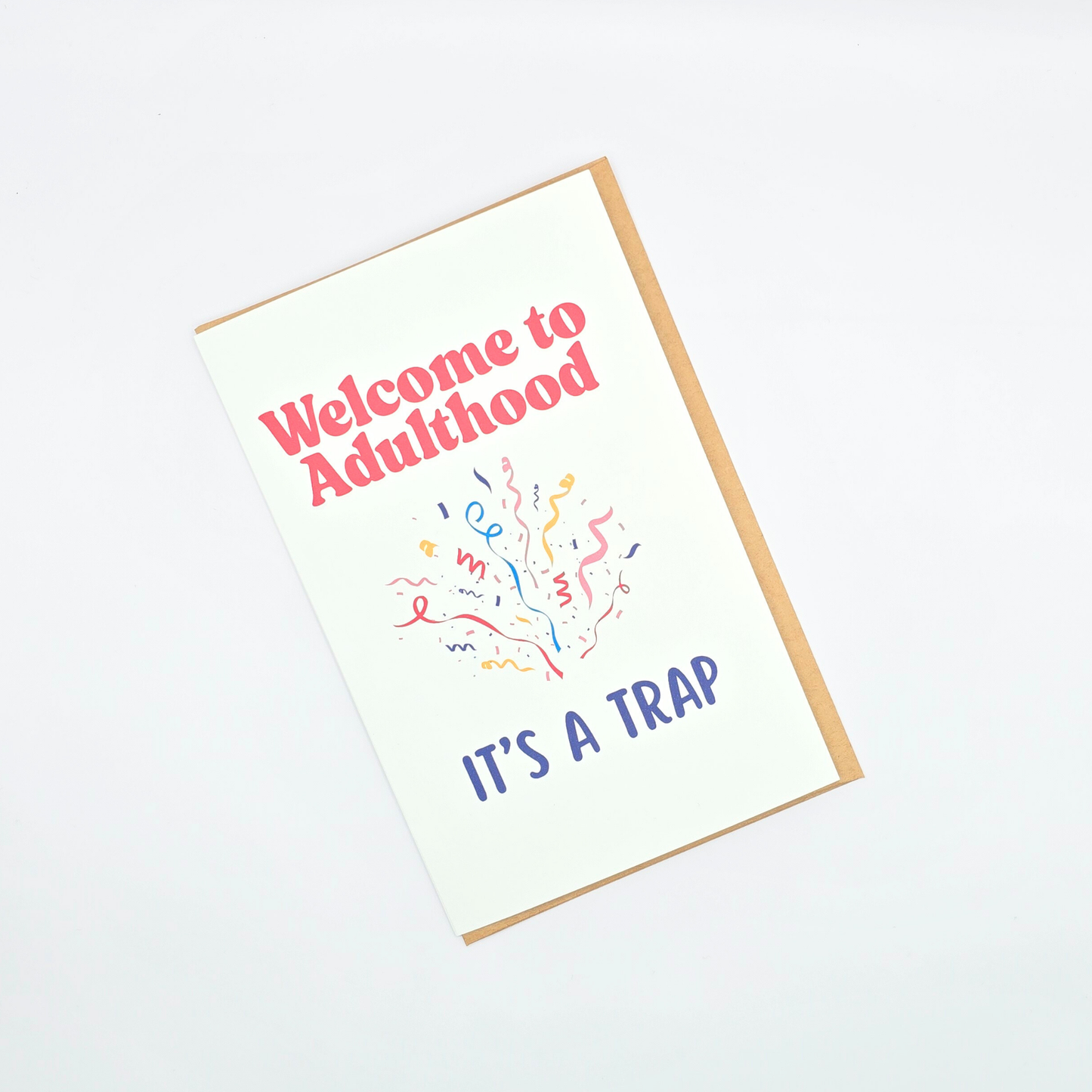 Welcome to Adulthood – Funny Graduation Card