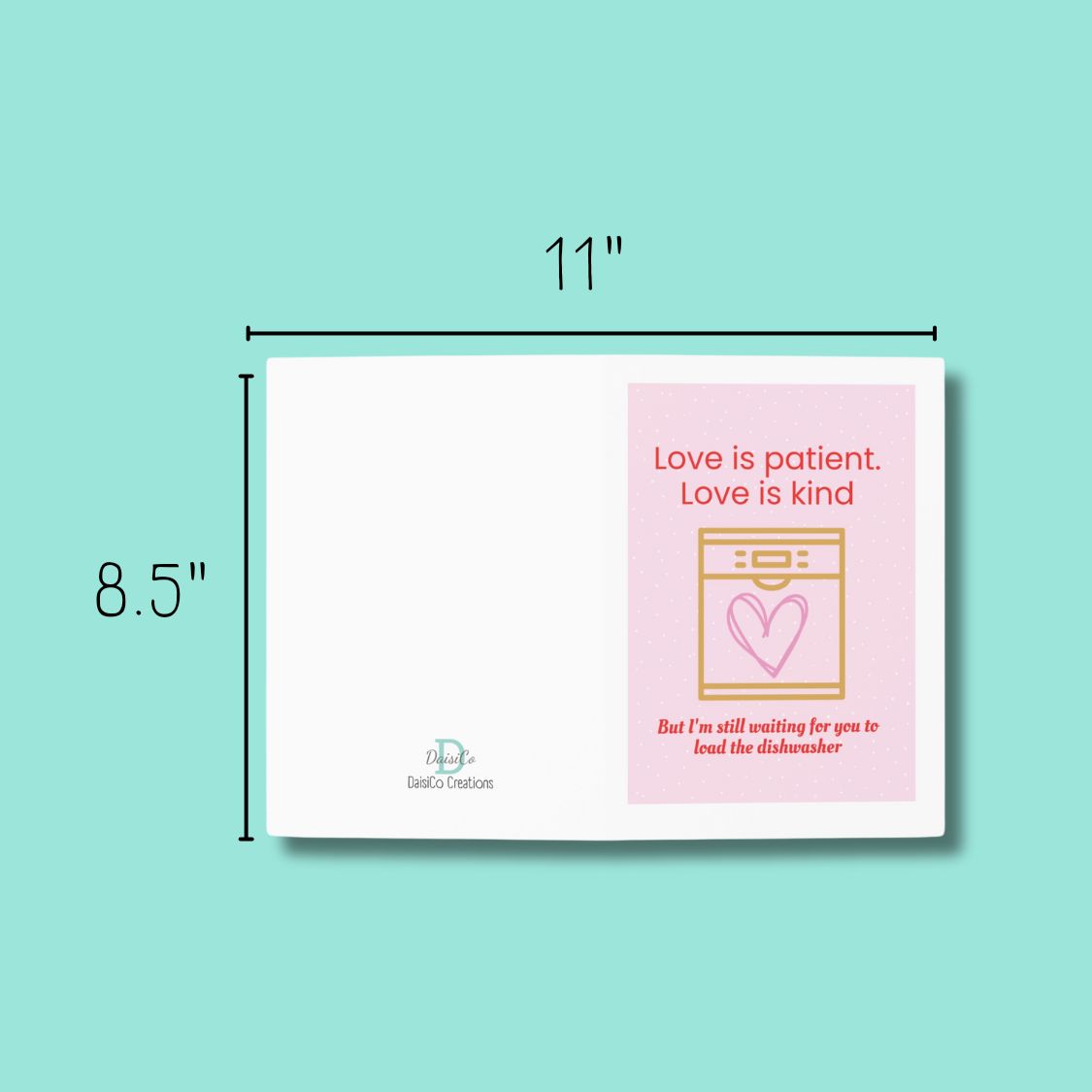 Love Is Patient...Valentine's Day Card