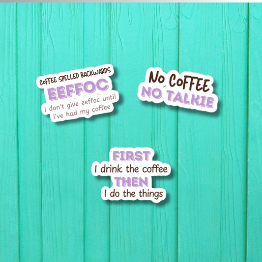 Coffee Mood Sticker Pack