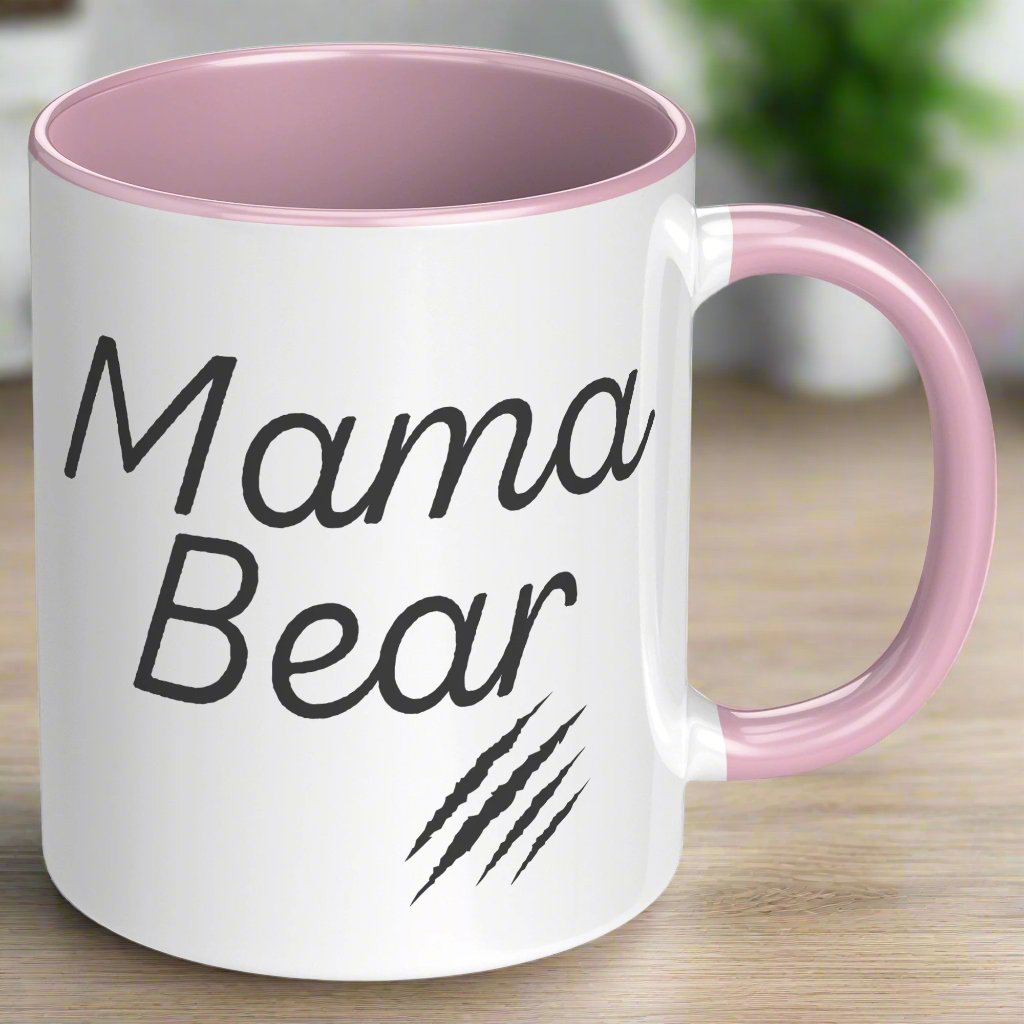 Mama Bear Coffee Mug – Fierce, Protective, and Ready for Anything