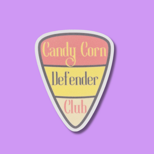 Candy Corn Defender Sticker